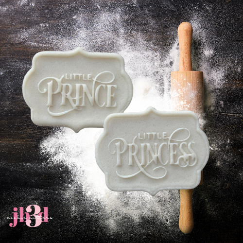 Little PRINCE Little PRINCESS - Cutters & Debosser / Embosser Stamps