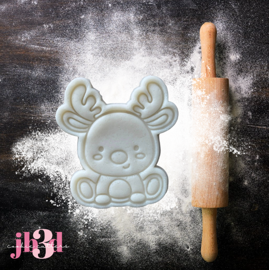 Reindeer - Cutters & Embosser Stamp