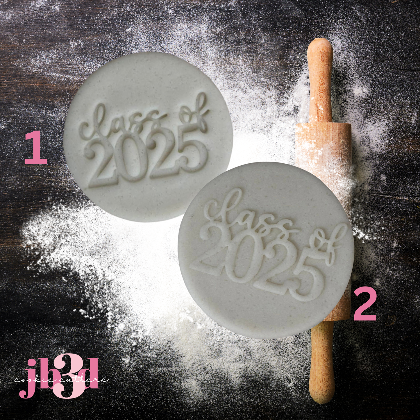 GRADUATION  Debosser/ Embosser 70mm Stamps