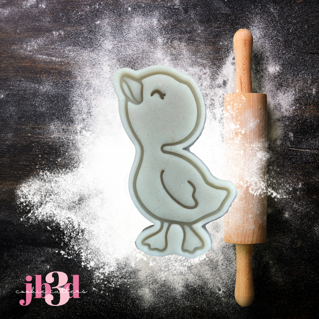 He or She? WADDLE it be? Baby Shower Cutters & Embosser Stamps