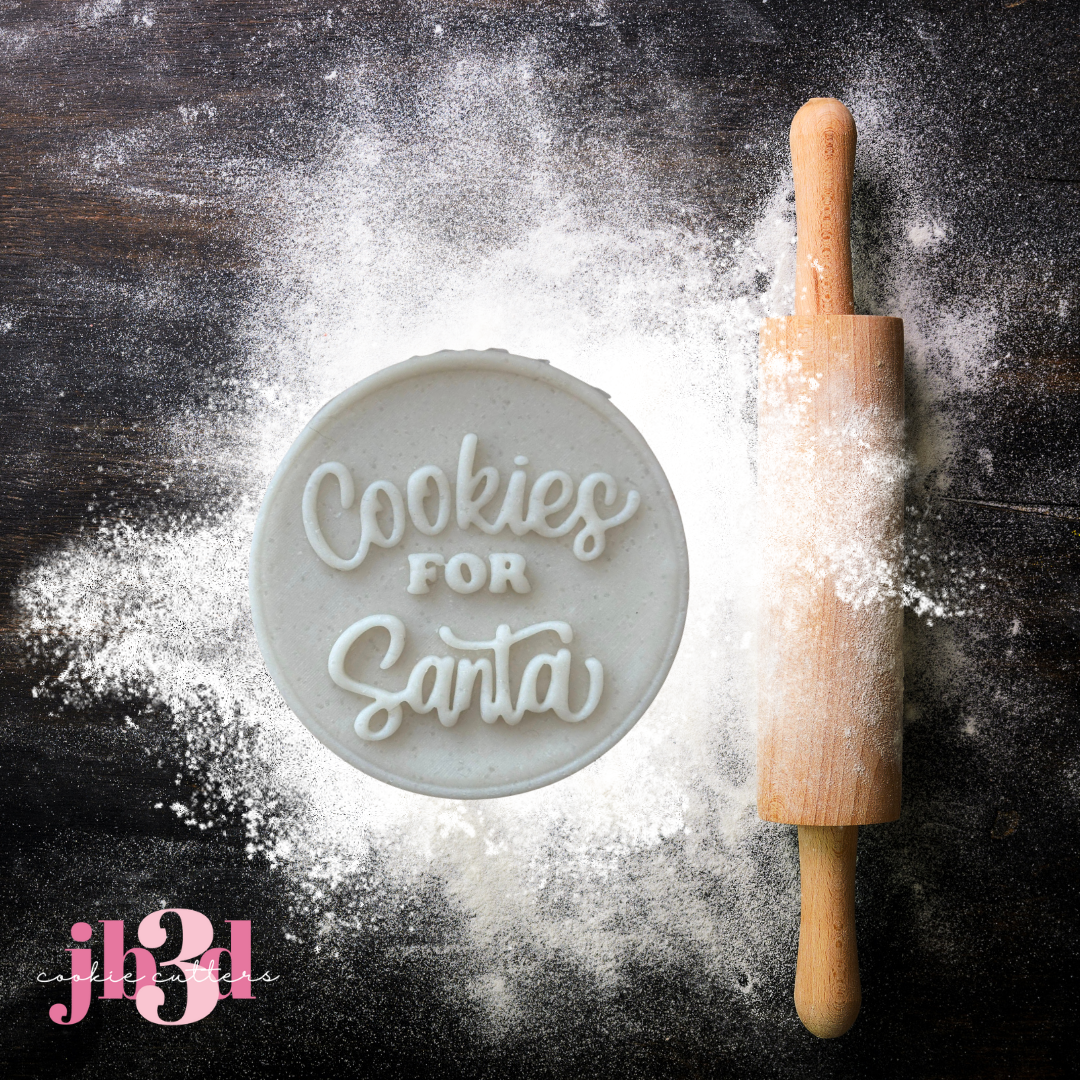 Cookies for Santa - Debosser & Embosser Stanp