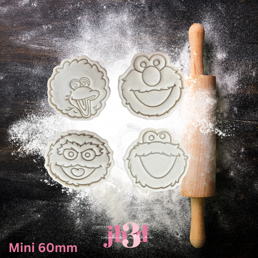 Seseme Street Mix - Cutters & Stamps