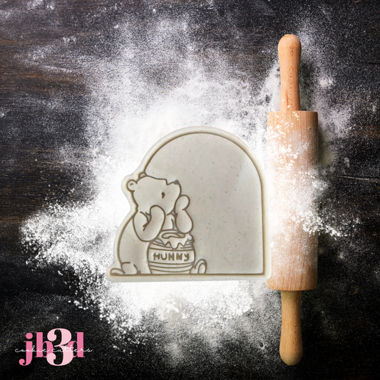 Winnie the Pooh Arch - Cutter & Embosser Stamp