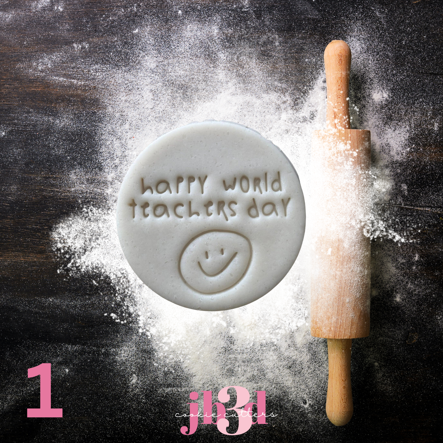 World Taecher's Day - Embosser/Debosser Stamps