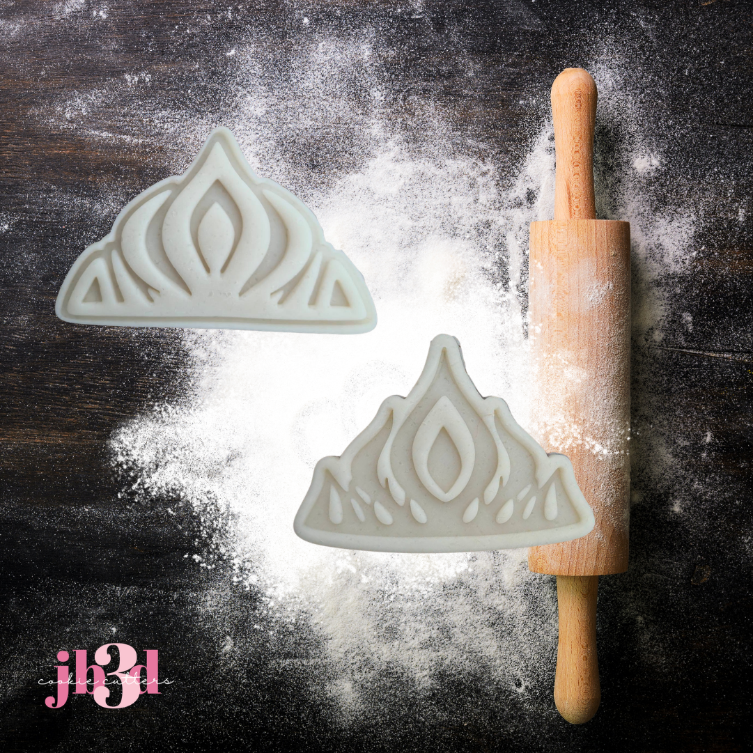 Elsa (Frozen) Crowns - Cutters & Debosser Stamps