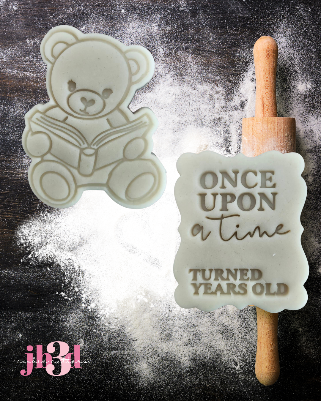 Bear - Once upon a time set - Cutters & Embosser stamps
