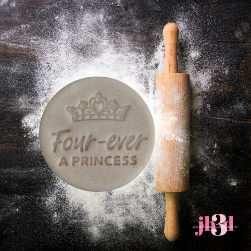 FOUR - Ever a Princess  70mm Embosser Stamp