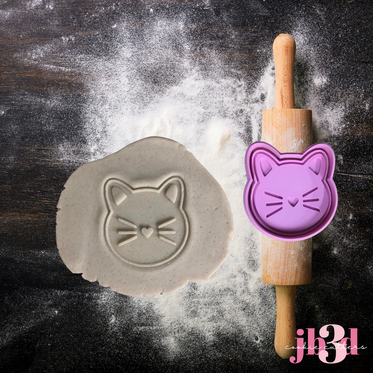 Cat faces - 2 designs Cutters & Debossers