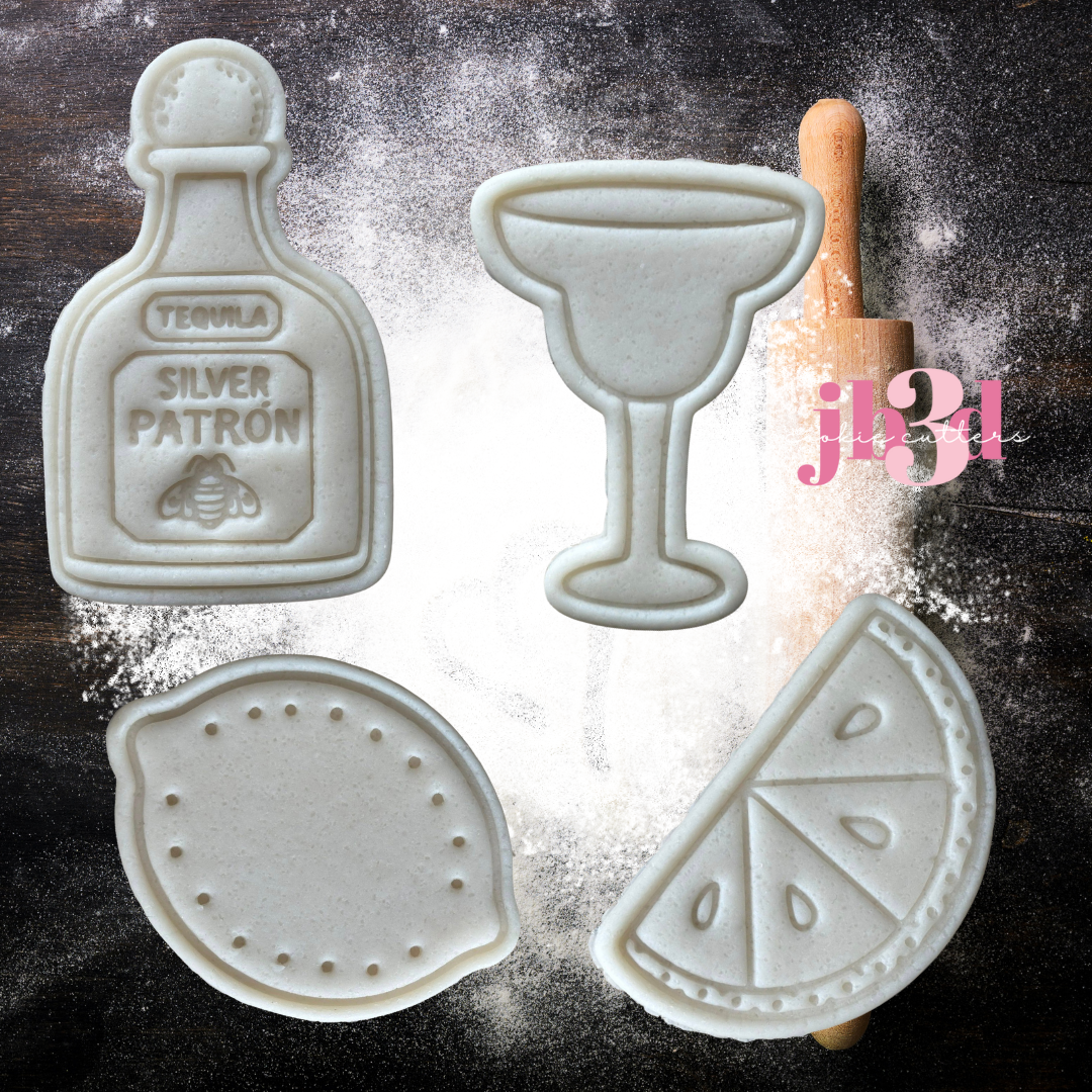 Tequila - Cutters & Embosser Stamps