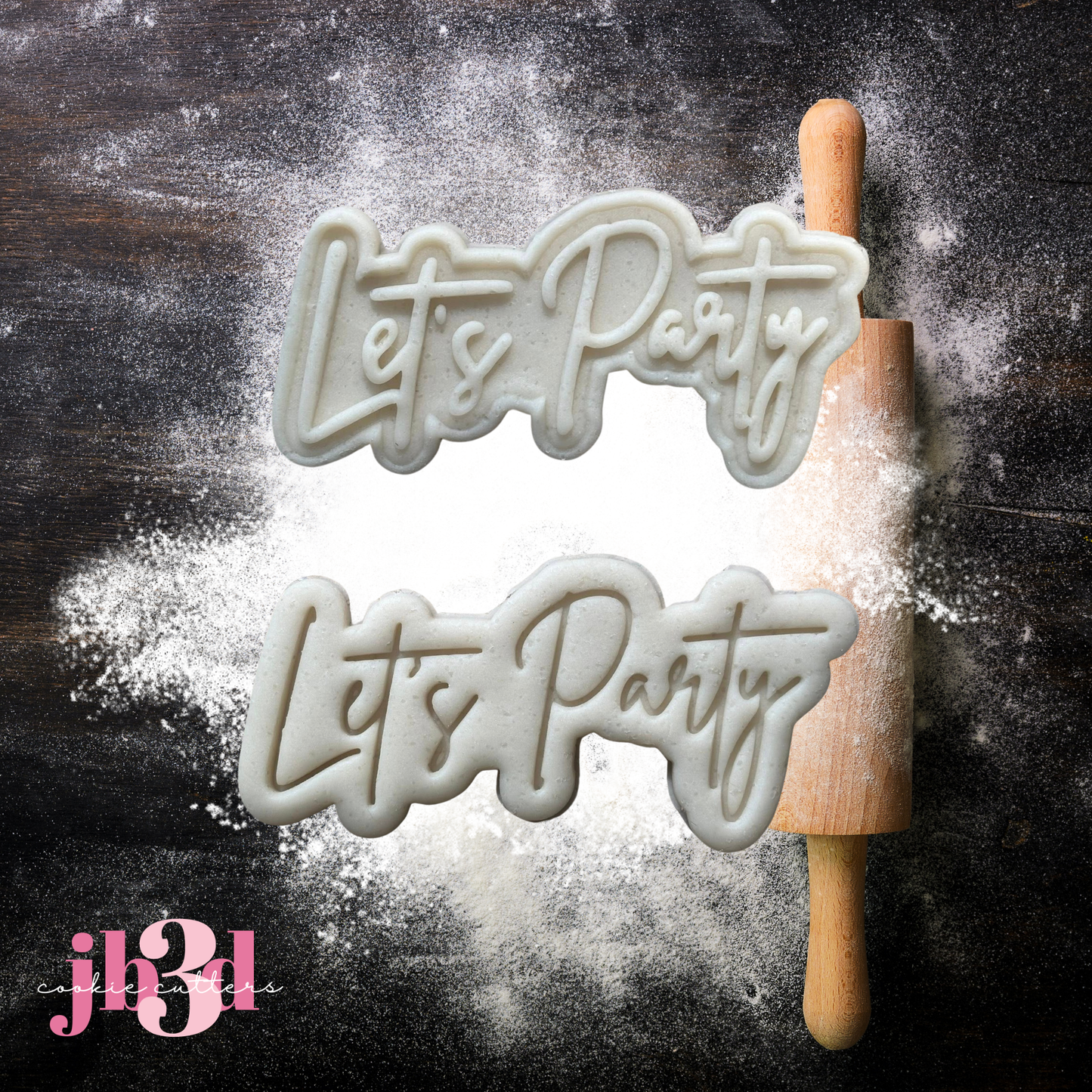 Let's Party - Cutters & Debosser/Embosser Stamps