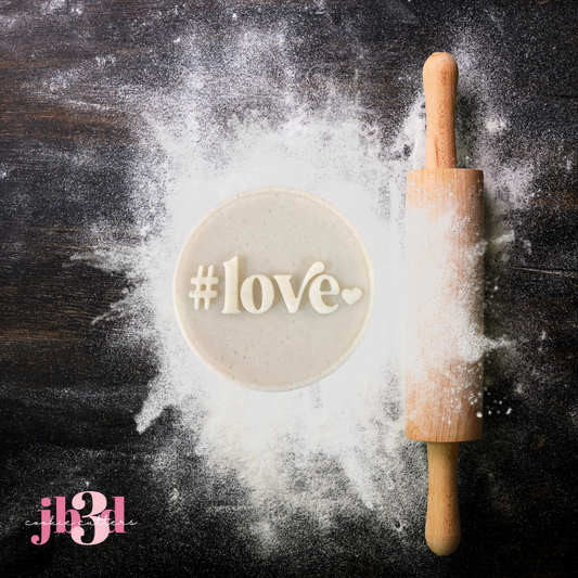 #love. 70mm Debosser Stamp