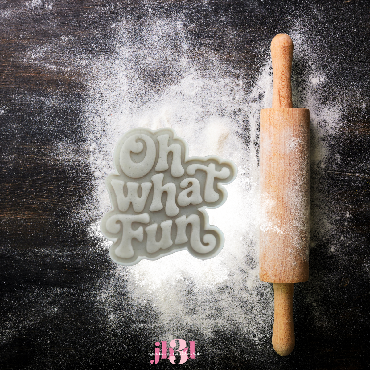 Oh What Fun - Cutter & Embosser Stamp