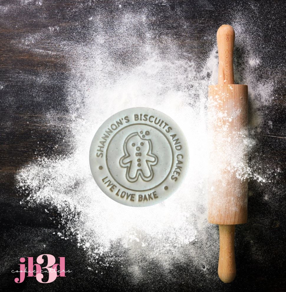 Mini Custom Logo - Shannon - 60mm Cutter & Stamp