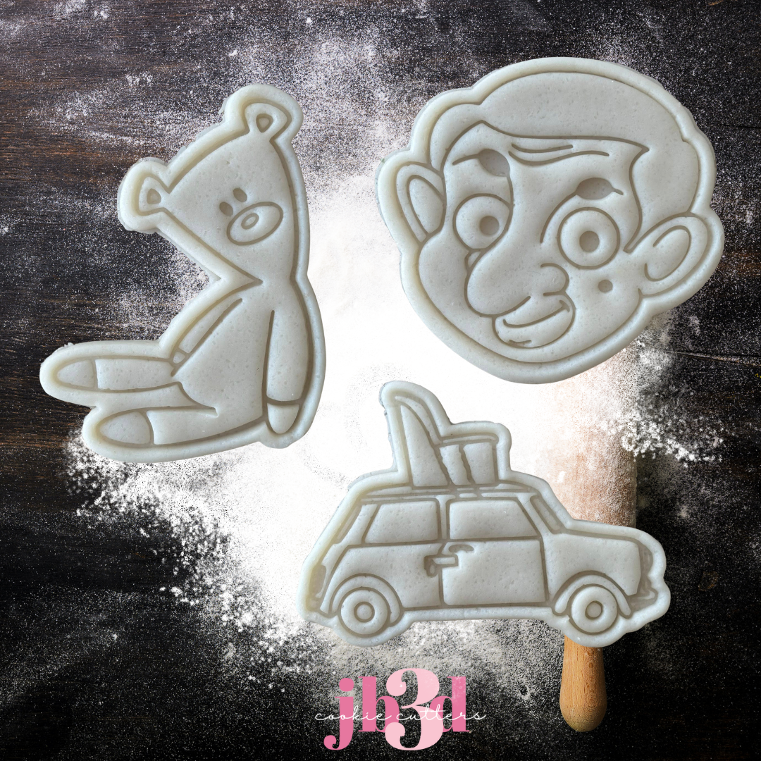 Mr Bean - Cutters & Embosser Stamps