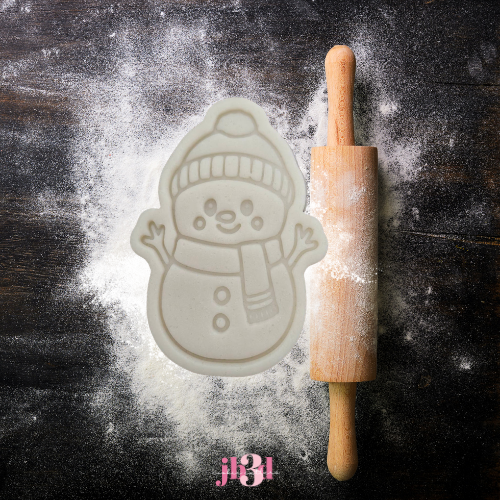 Winter Characters - 60mm MINIS Cutter & Embosser Stamps
