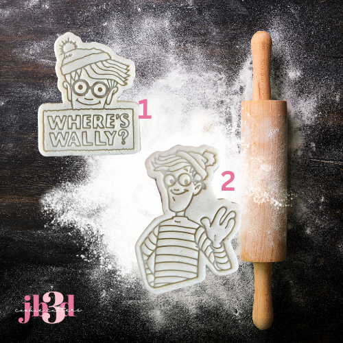 Where's Wally - Cutters & Embosser Stamps