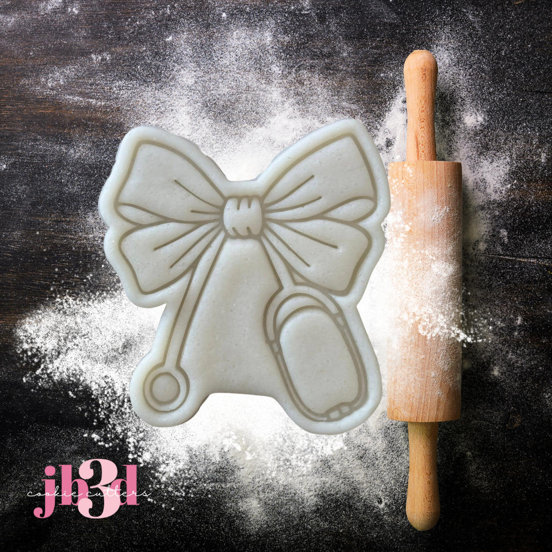 Nurse / Doctor Thankyou Set or Singles  - Cutter & Embosser Stamps