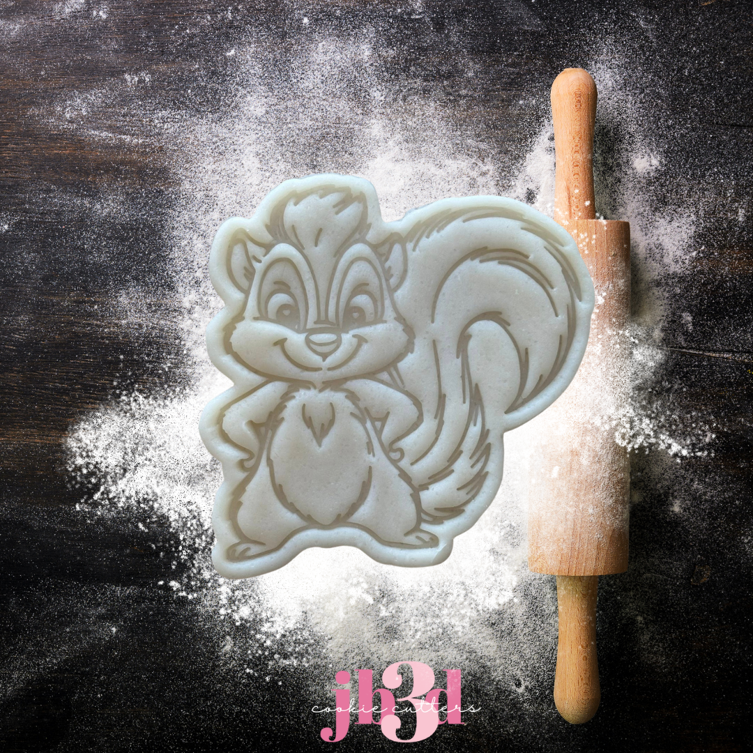 You're so Stinkin cute - Skunk - Cutter & Embosser Stamps