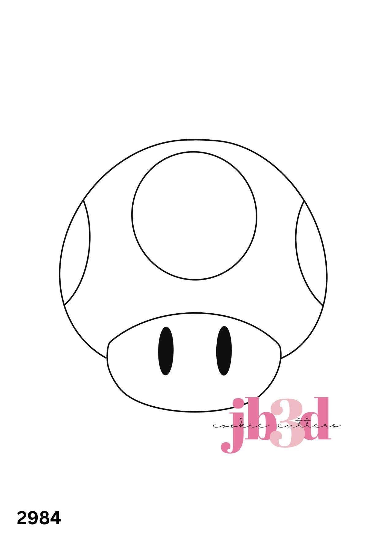 Mario - Star and Mushroom Cutters & Stamps