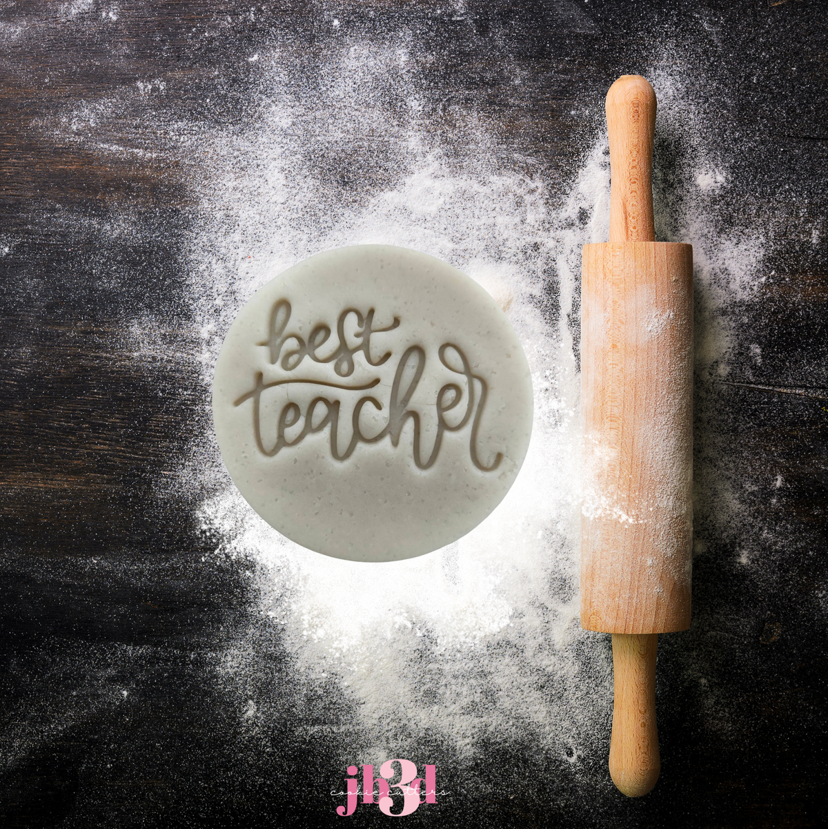 Best Teacher - 70mm Embosser Stamp