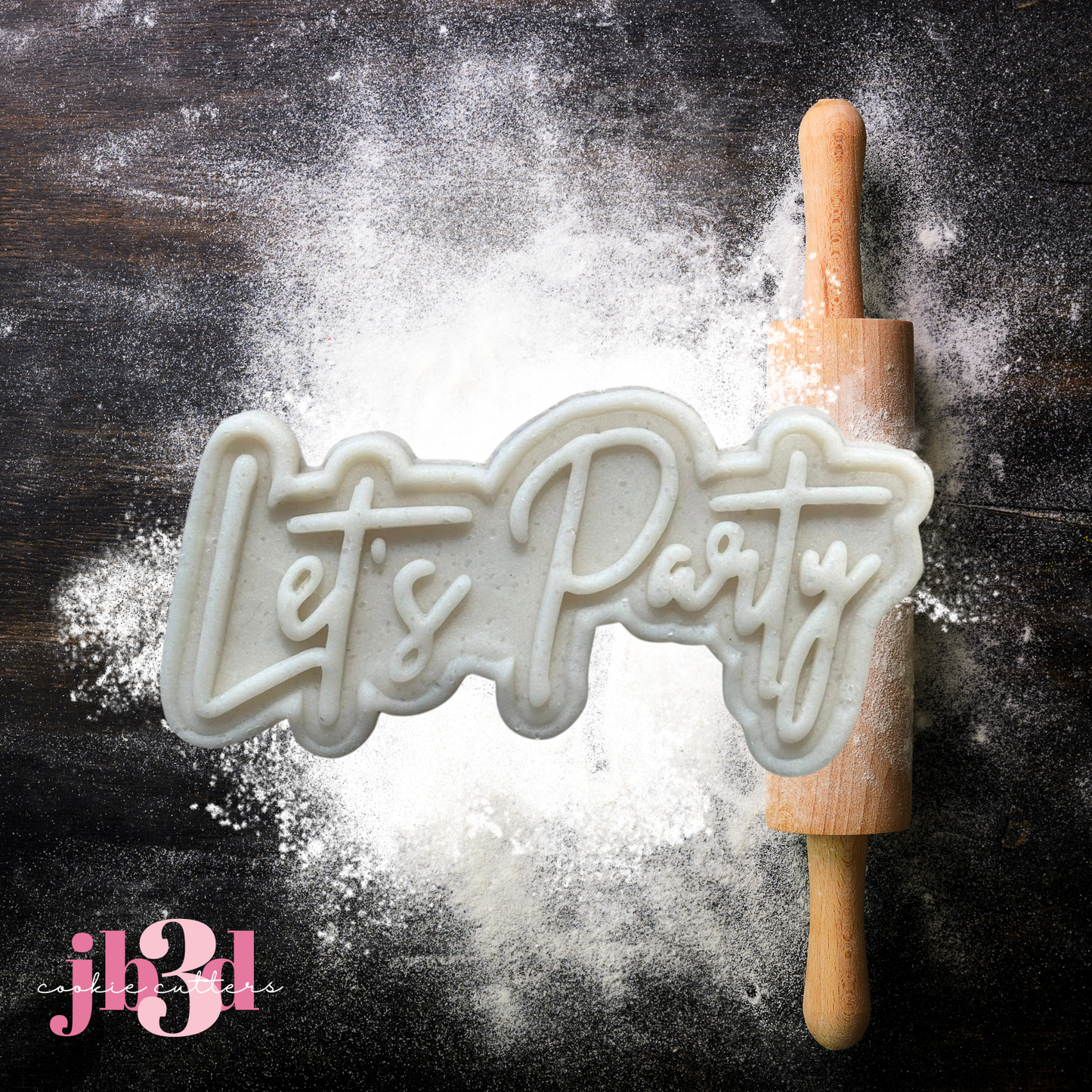 Let's Party - Cutters & Debosser/Embosser Stamps