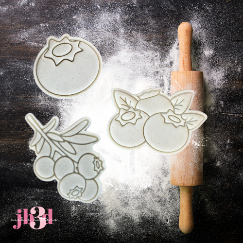 Bluberry Set 1 - Cutters & eEmbosser Stamps