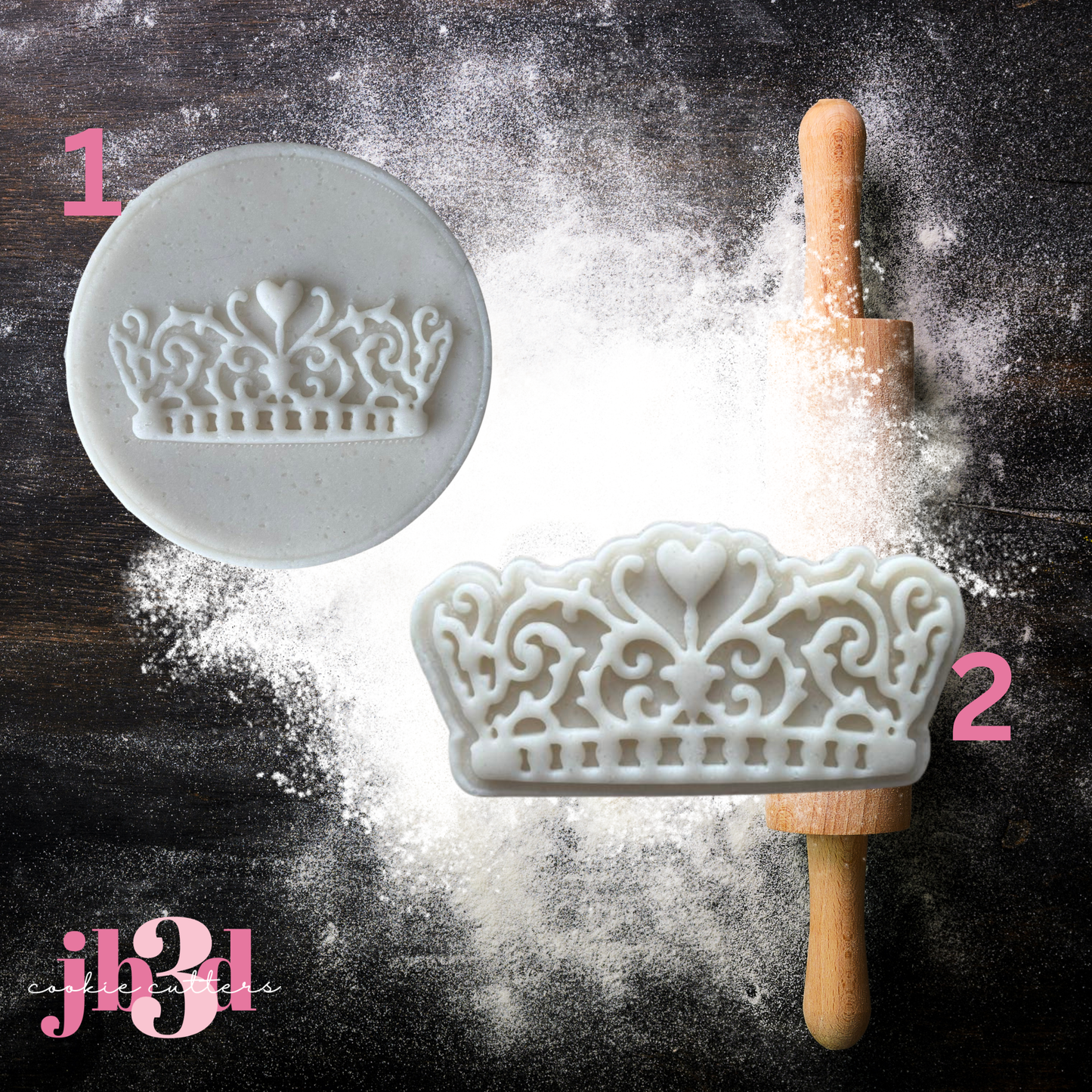 Tiara's - Cutter & Debosser Stamps