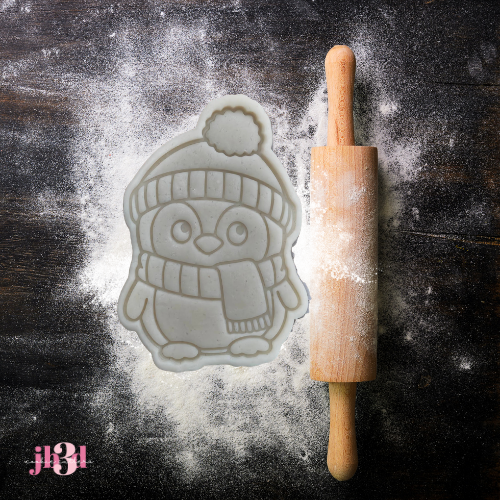 Winter Characters - 60mm MINIS Cutter & Embosser Stamps