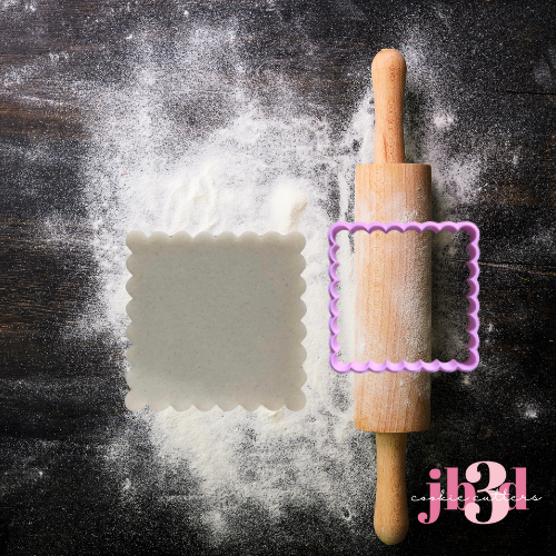 Scalloped Cutter - Glasses - Lover - Hearts - Cutters and Stamps