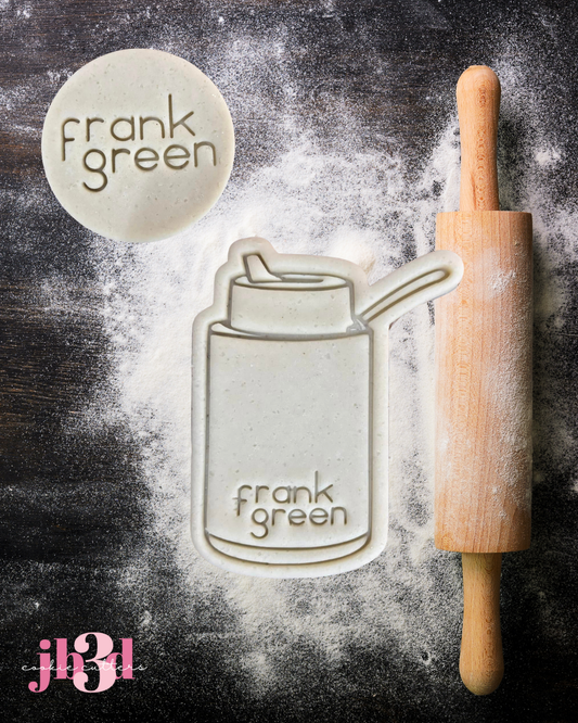 Frank Green Drink Bottle Set  Cutter & Embosser Stamps