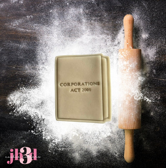 Corporationms Act Book - Cutter & Embosser Stamp