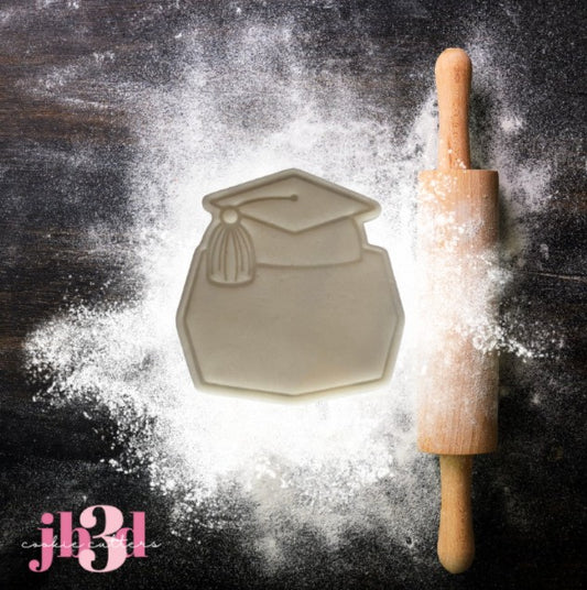 Graduation - Cutter & Embosser Stamp