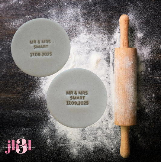 Custom Wedding 70mm Stamps