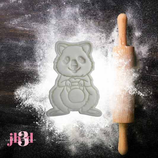 Quokka 2 - Cutter & Embosser Stamp