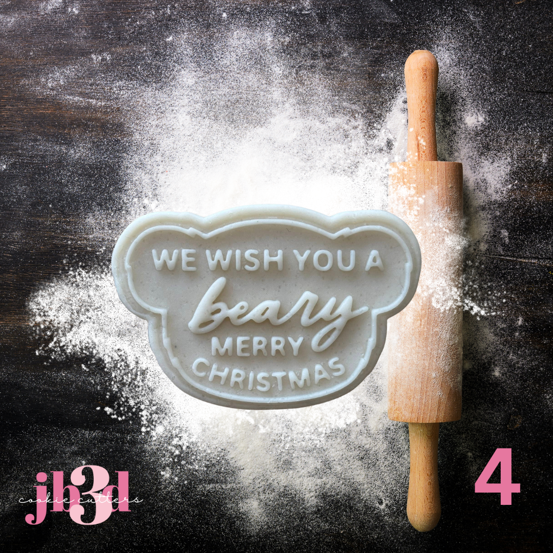 BEARY CHRISTMAS - Cutters & Stamps