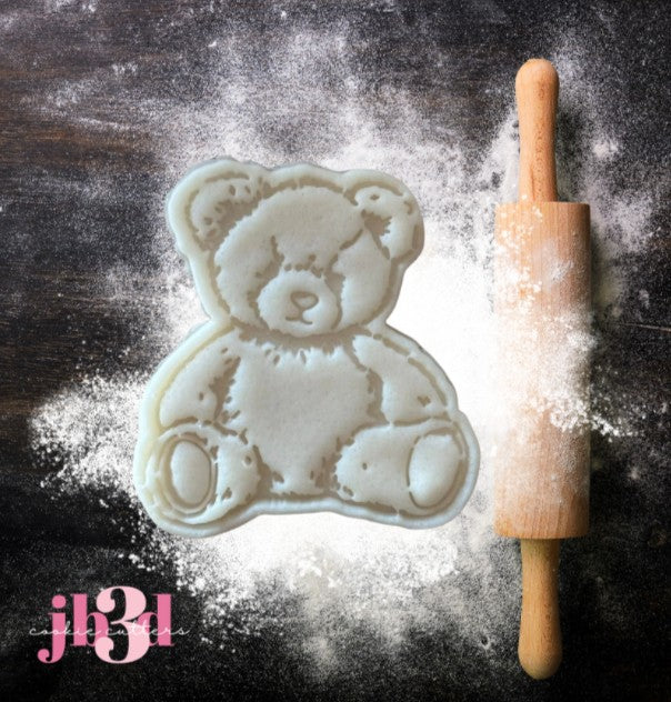Teddy Bear - Cutter & Embosser Stamp
