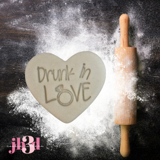Drunk in Love - Cutter & Embosser Stamp