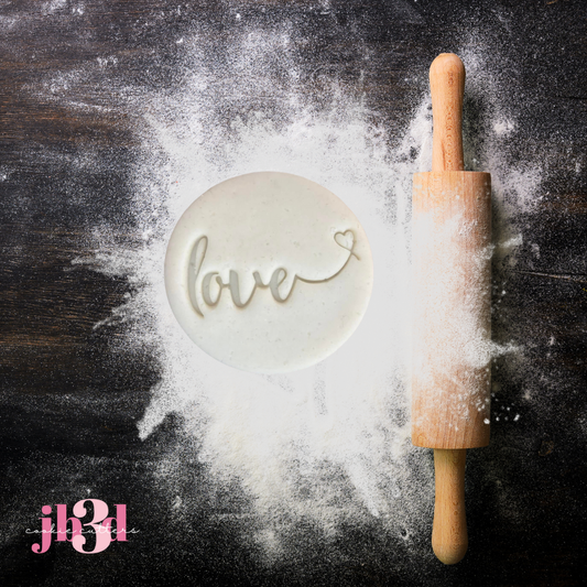 Love - 70mm Embosser stamp