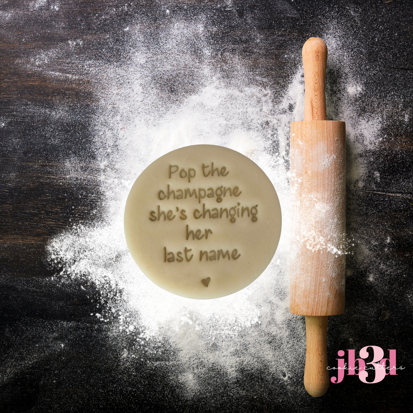 Pop the Champagne Set - Cutters & Embosser Stamps