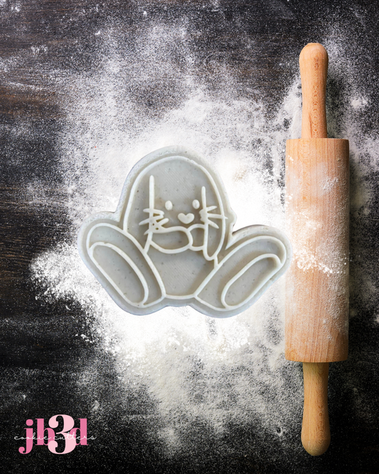 Rabbit - Bunny - Easter Cutter & Debosser Stamp