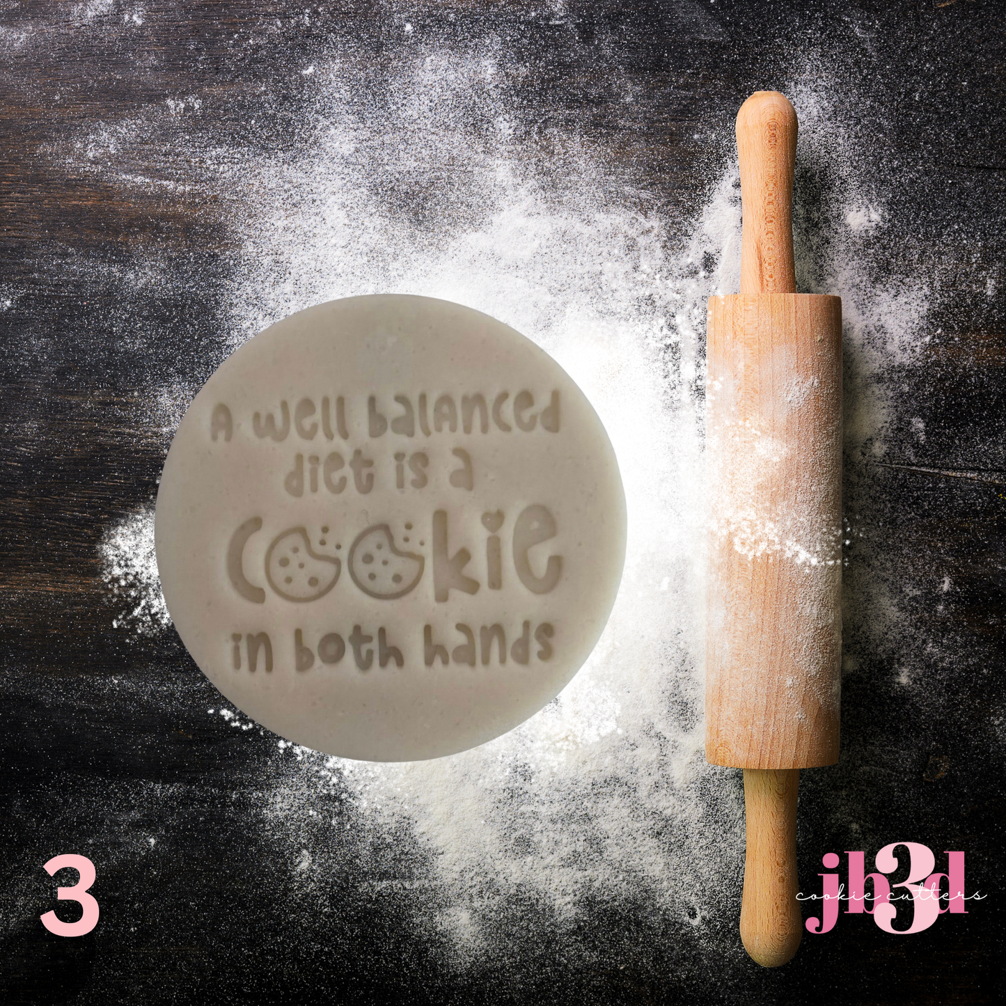 MIXED QUOTES 70mm round Stamps