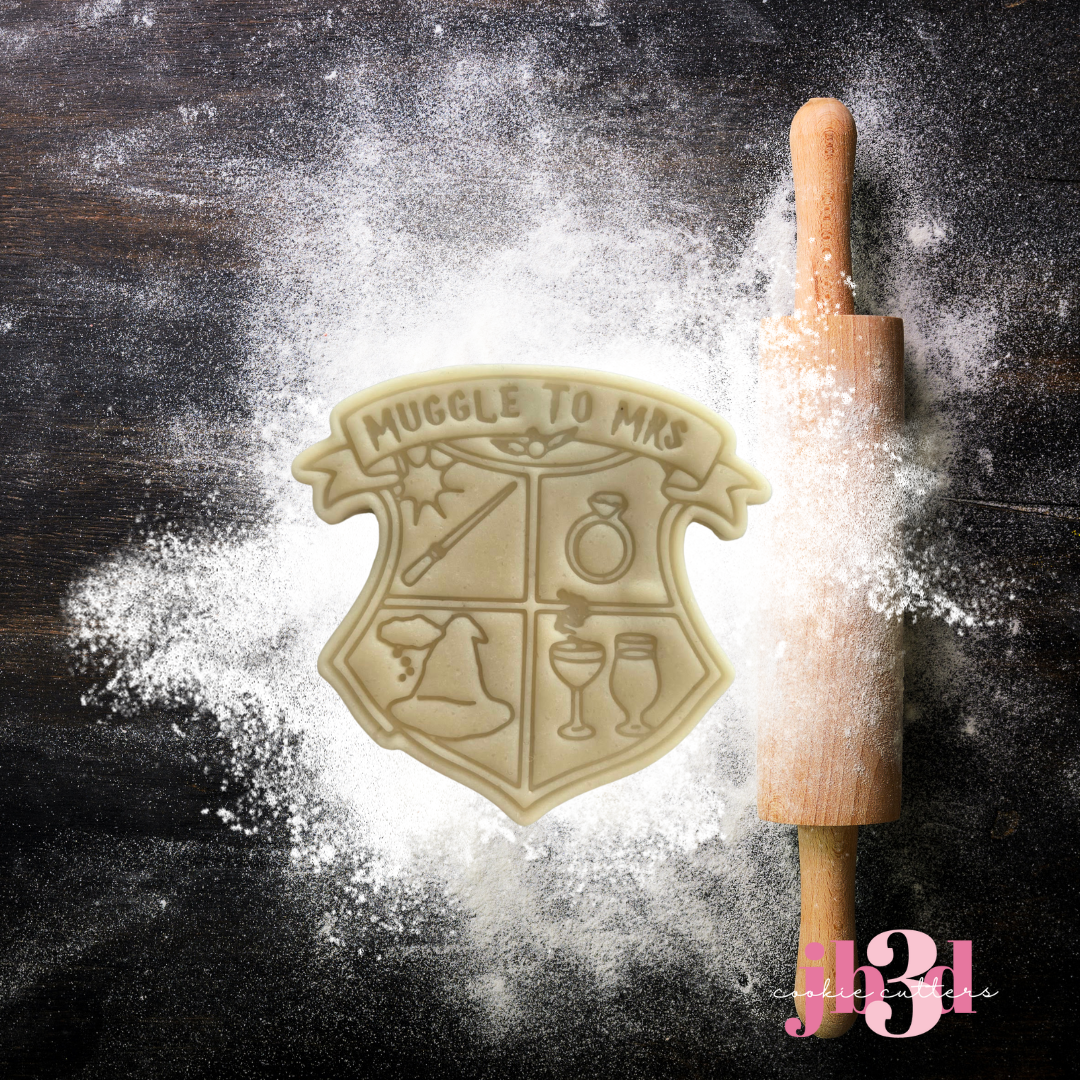 MUGGLE TO MRS - Harry Potter Cutters Debosser/Embossers Stamps