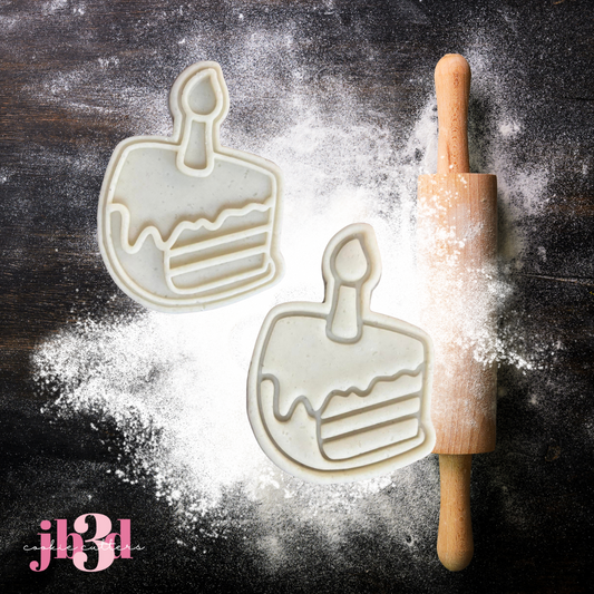 Cartoon Cake - Cutter & Embosser & Debosser Stamps