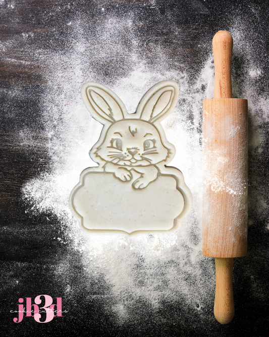 Custom Rabbit - Cutter & Embosser Stamp