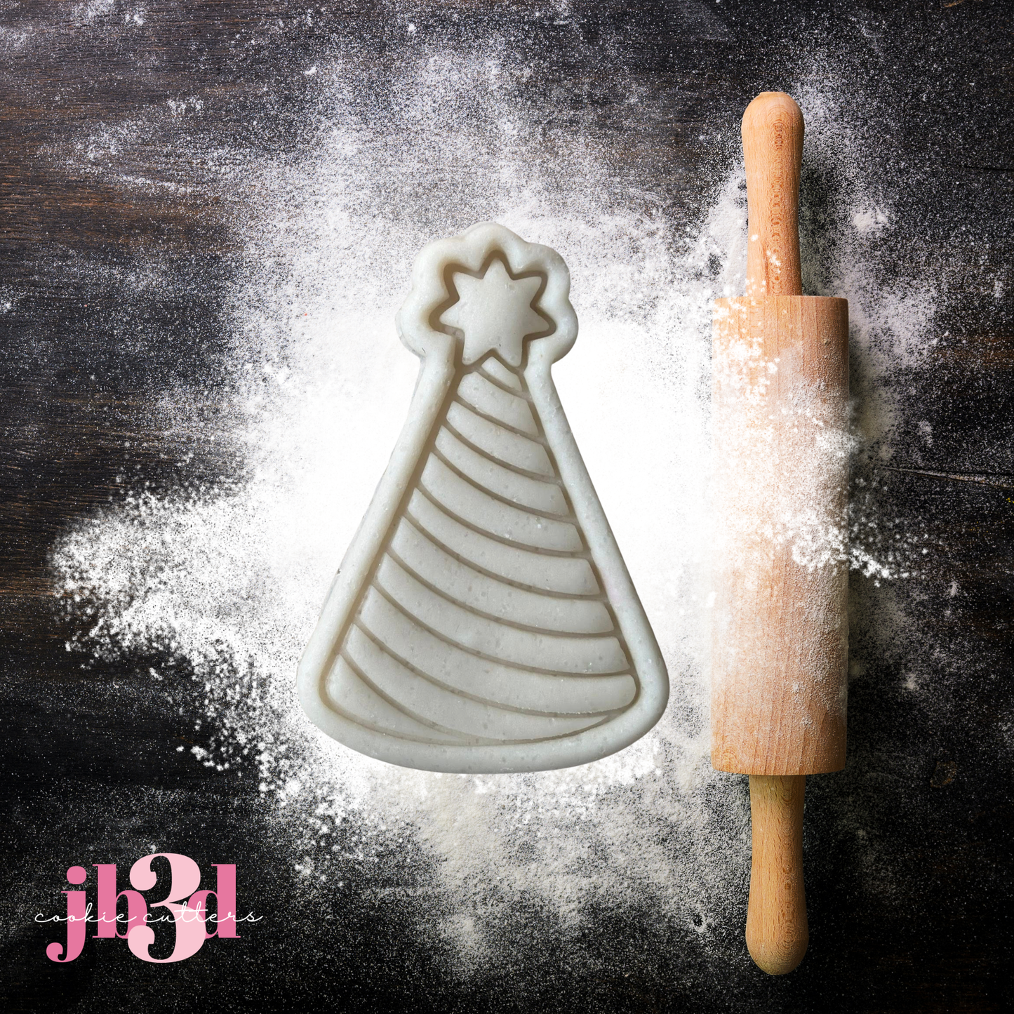 Clown Party Hat Baloons - Cutters & Embosser Stamps