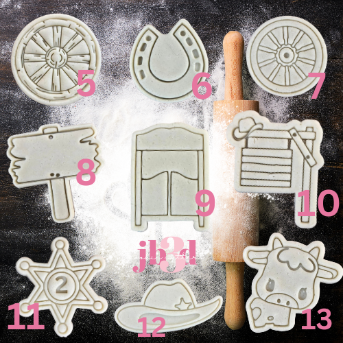 RODEO  Embosser/Debosser Cutters & Stamps