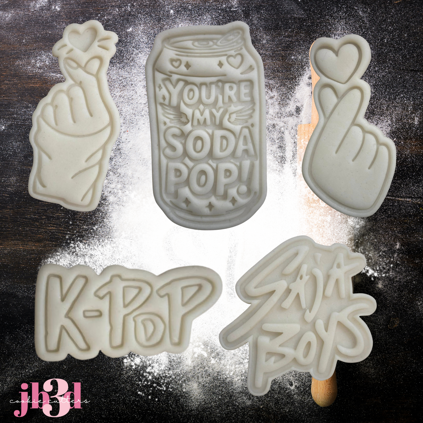 K -Pop 2  - Cutters & Embosser Stamps