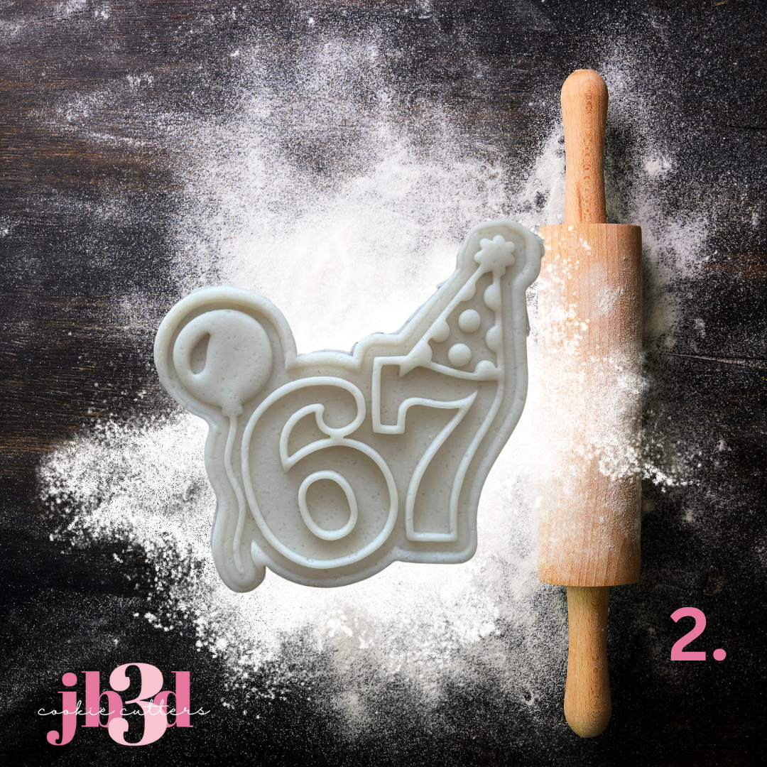 Six Seven 67 Cutters & Embosser Stamps