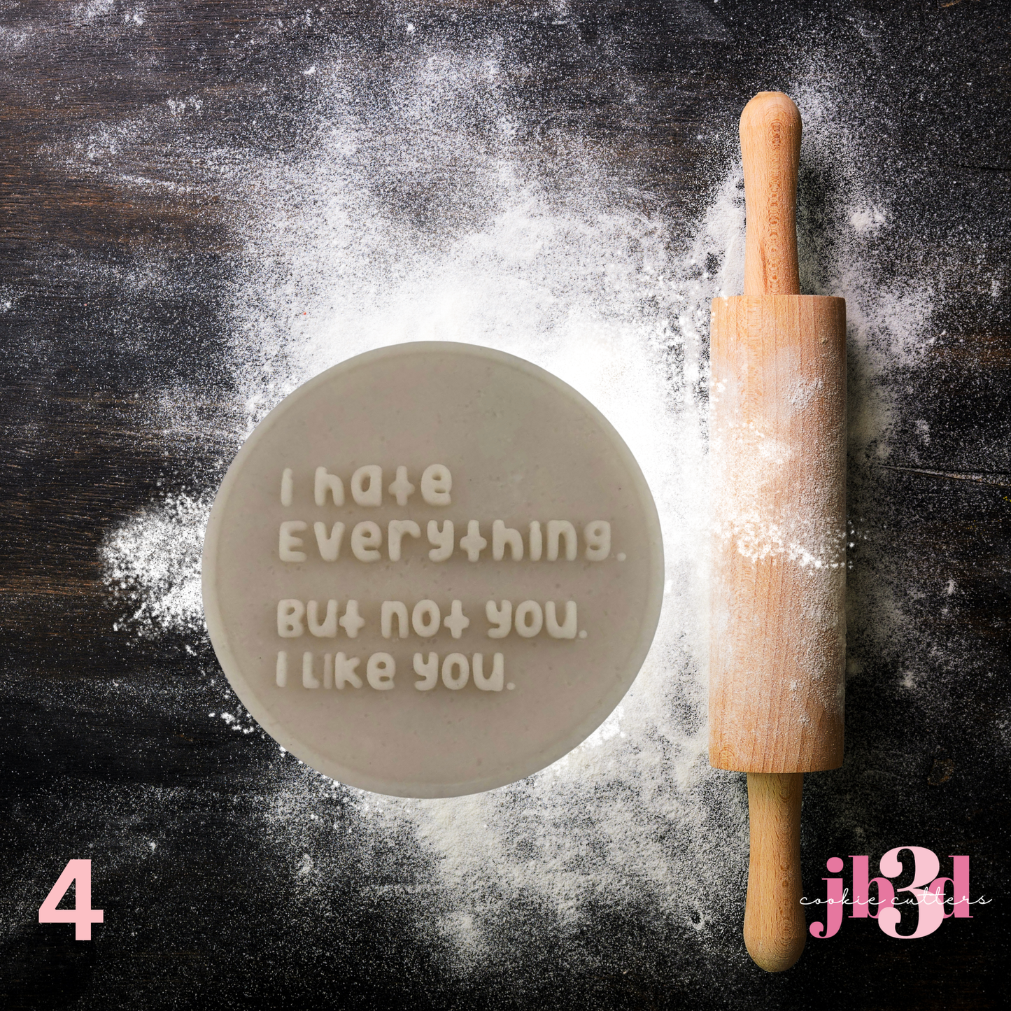 MIXED QUOTES 70mm round Stamps