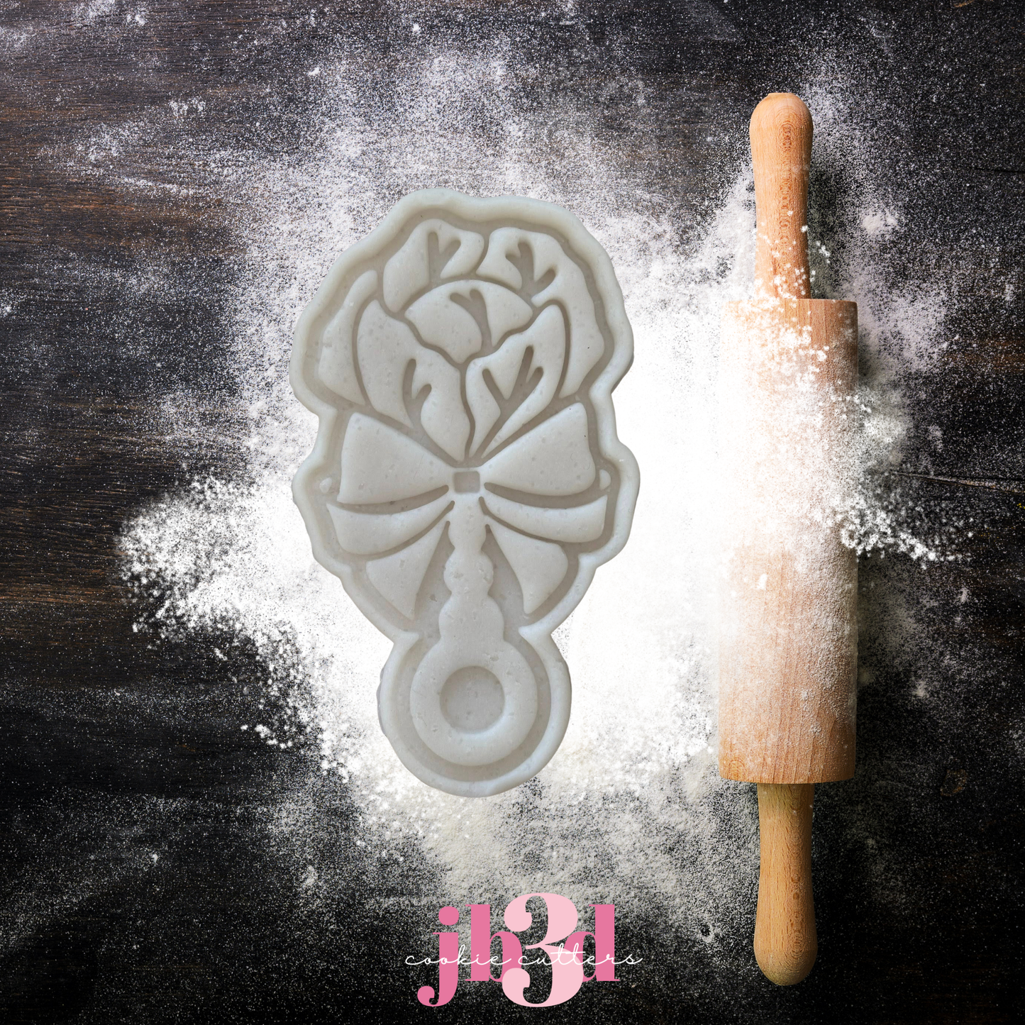 Cauliflower Baby Rattle - Cutter & Stamp